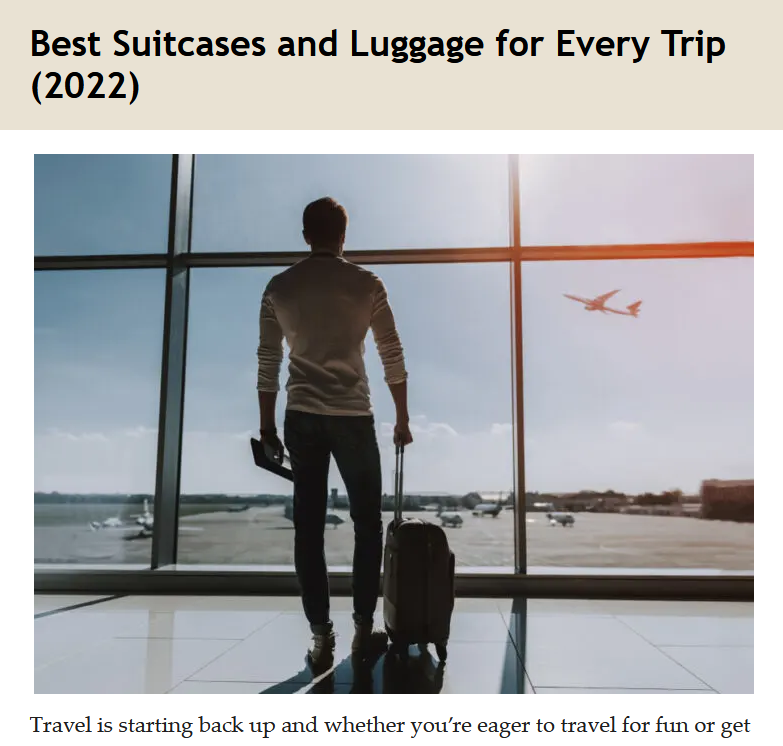 Save The Ocean Travel Backpack featured on Dapper Confidential
