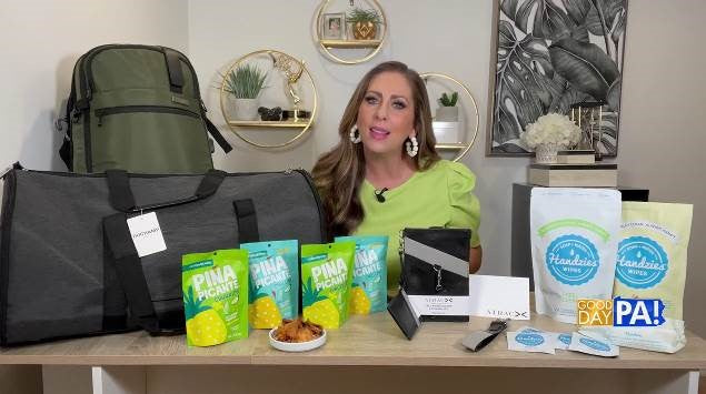 Duchamp Travel Bags featured on Good Day PA