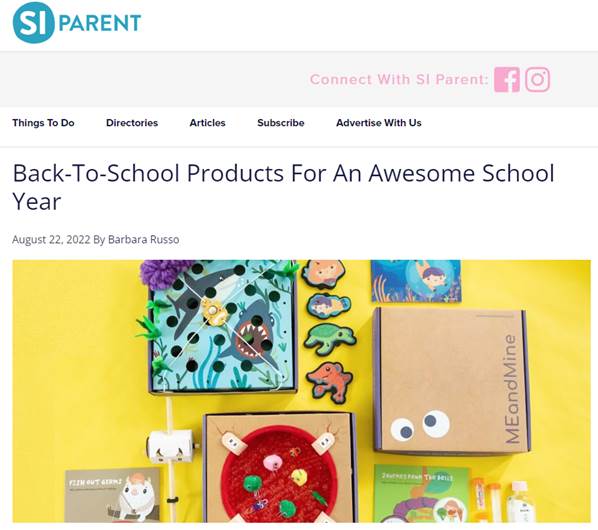 Staten Island Parent featured Save the Ocean Apparel Company