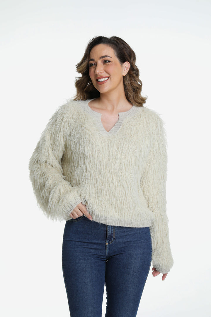Faux Fur Vink Sweater