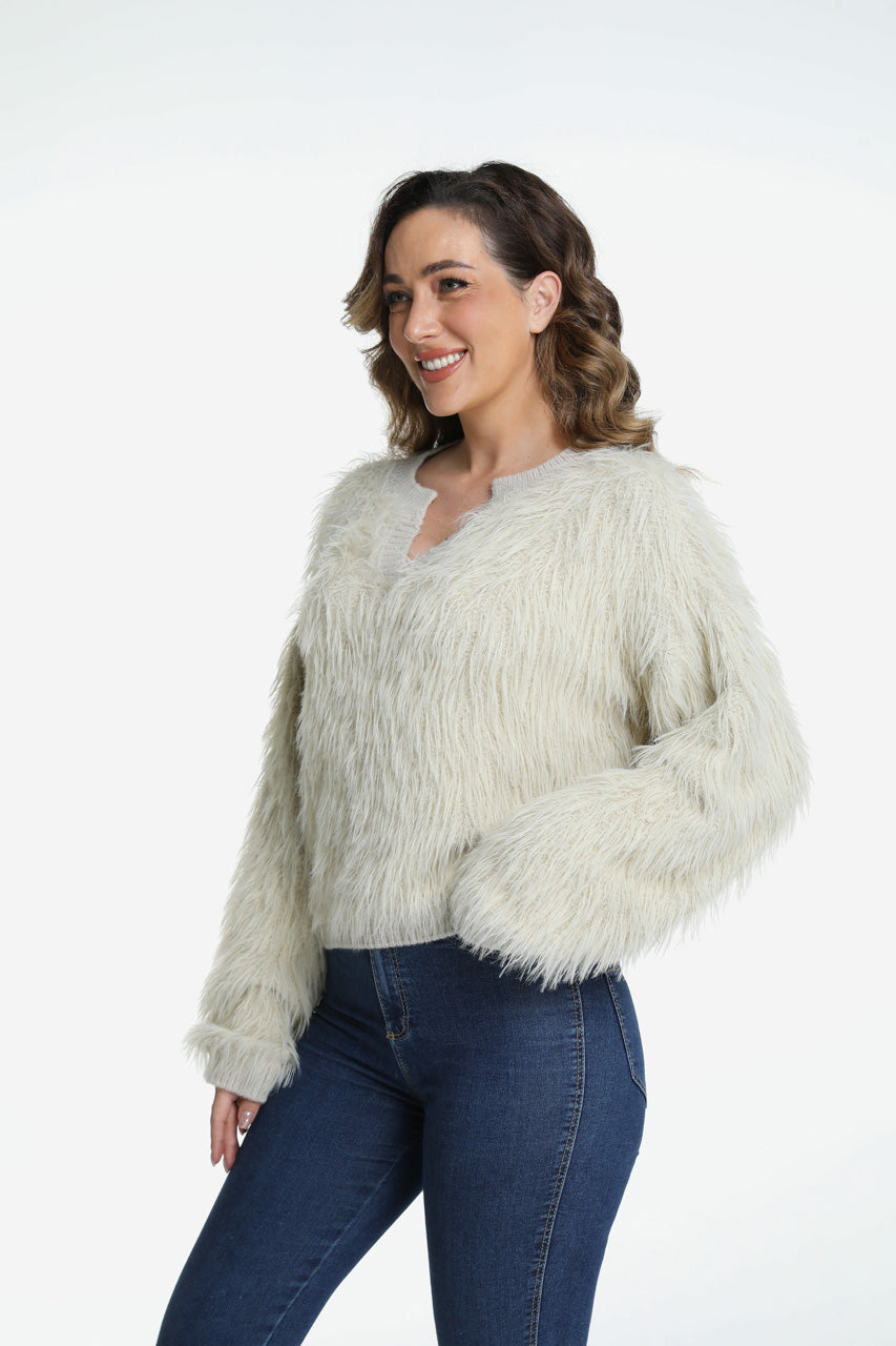 Faux Fur Vink Sweater