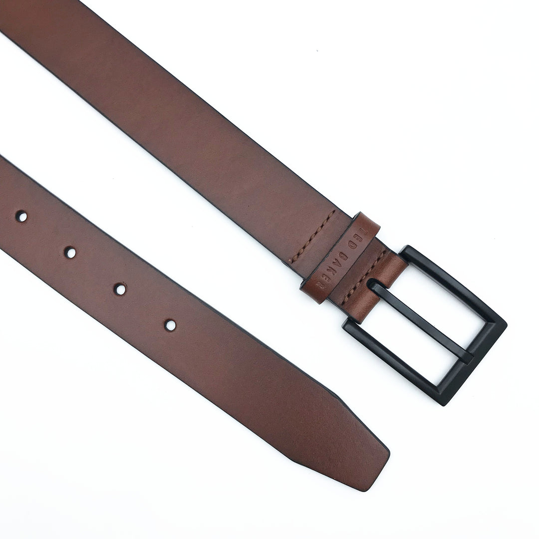 Ted Baker London Brown Reversible Leather Belt