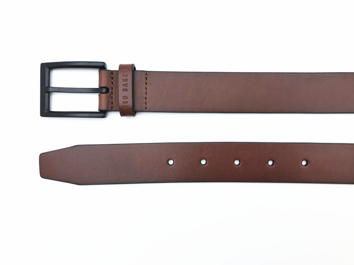 Ted Baker London Brown Reversible Leather Belt