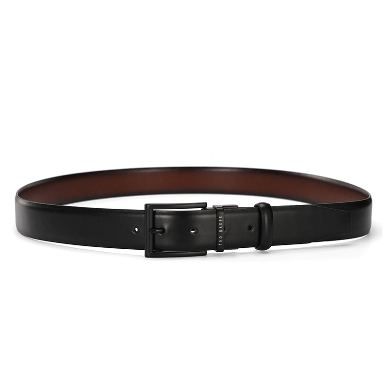 Ted Baker London Black Reversible to Brown Leather Belt
