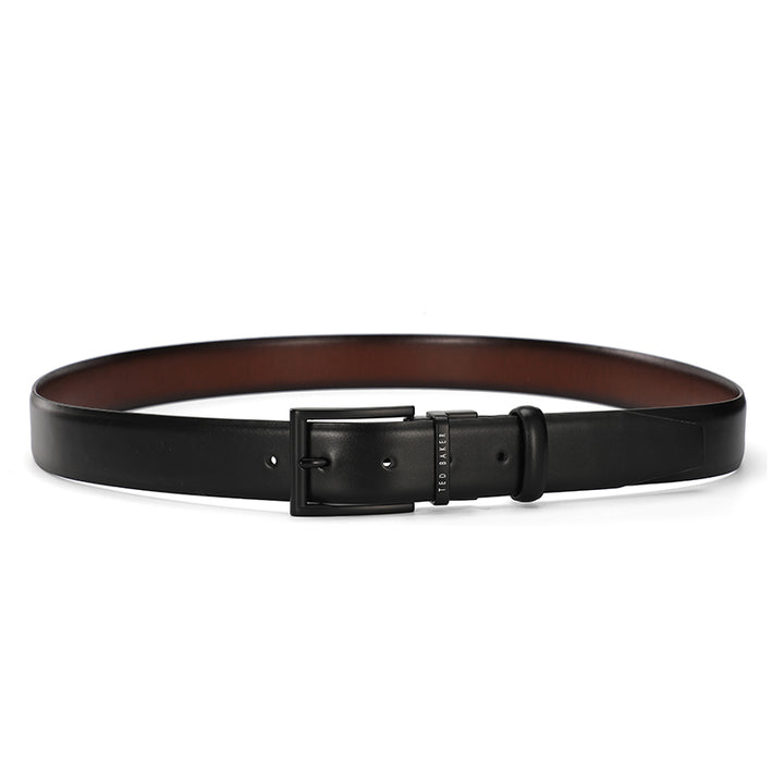 Ted Baker London Black Reversible to Brown Leather Belt