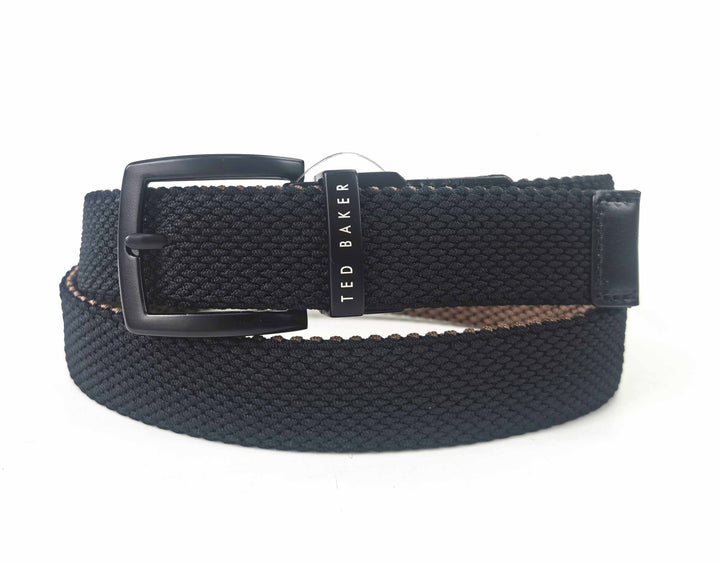 Ted Baker London Black reversible to Tan Web Belt