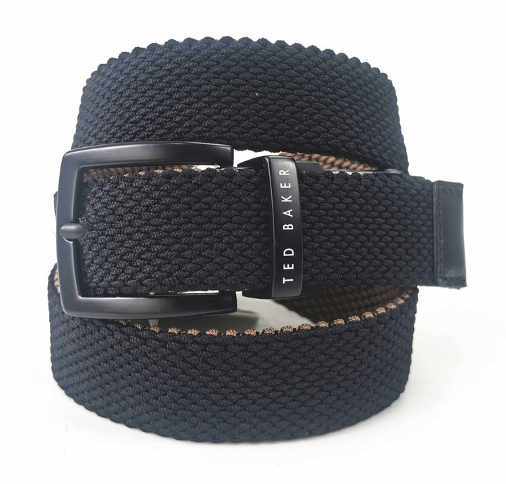 Ted Baker London Black reversible to Tan Web Belt