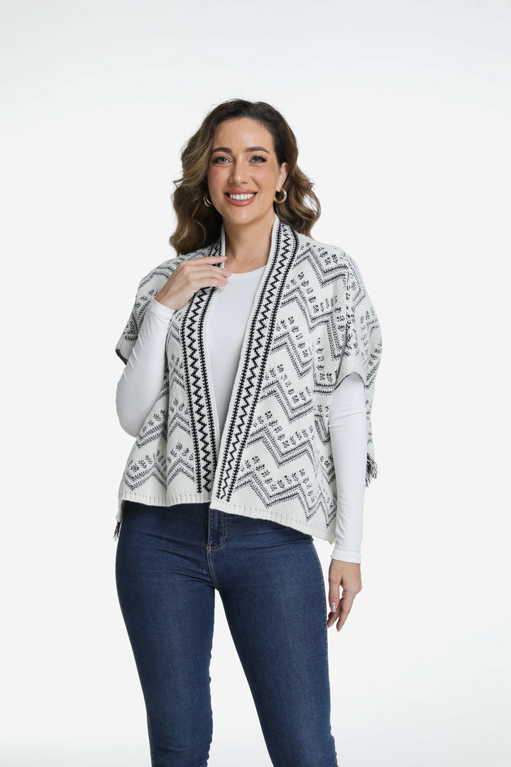 Roffe Chevron Ruana