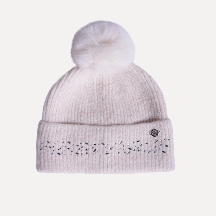 Ted Baker London Women's Ivory Beanie and Glove Set