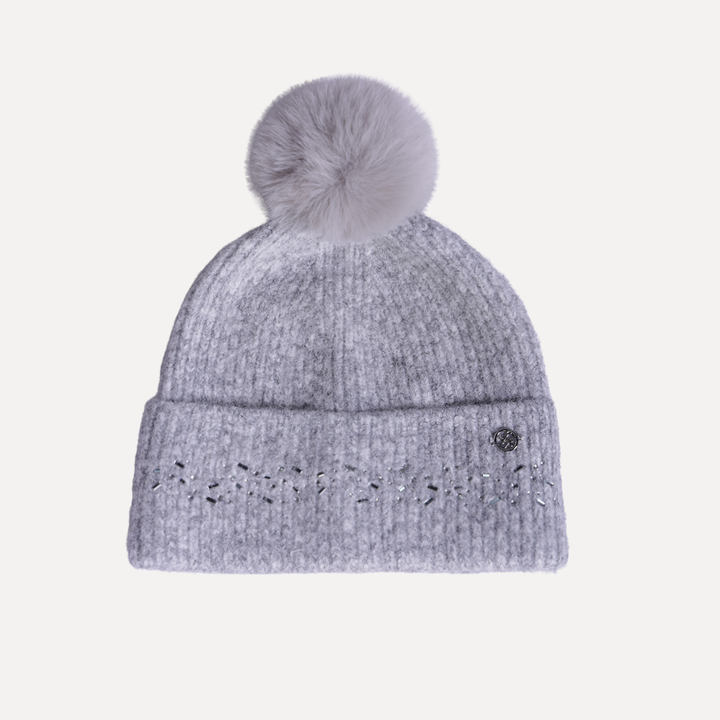 Ted Baker London Women's Silver Beanie and Glove Set