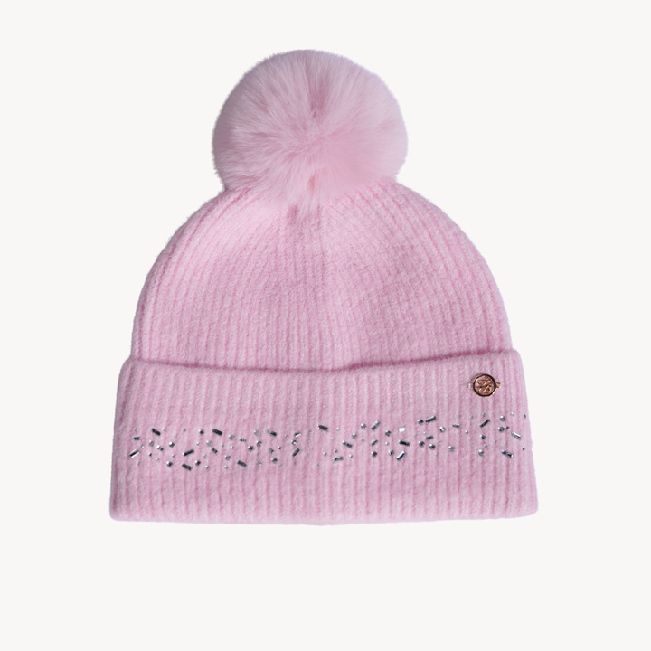 Ted Baker London Women's Pink Beanie and Glove Set
