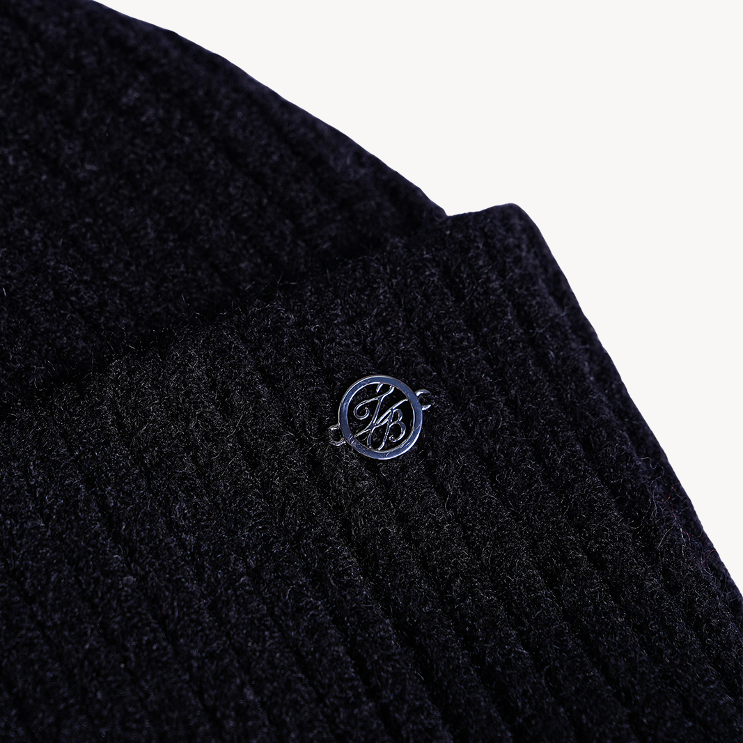 Ted Baker London Women's Black Pom Beanie