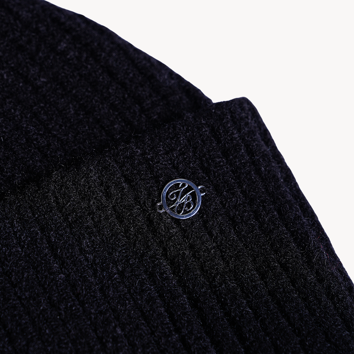 Ted Baker London Women's Black Pom Beanie