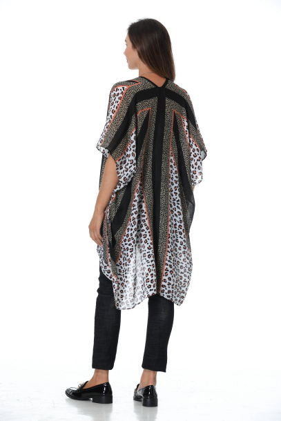 Animal Print Kimono