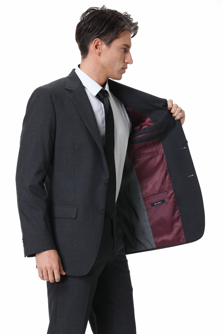 Grey Heather Suit Separate Jacket by Daniel Hechter