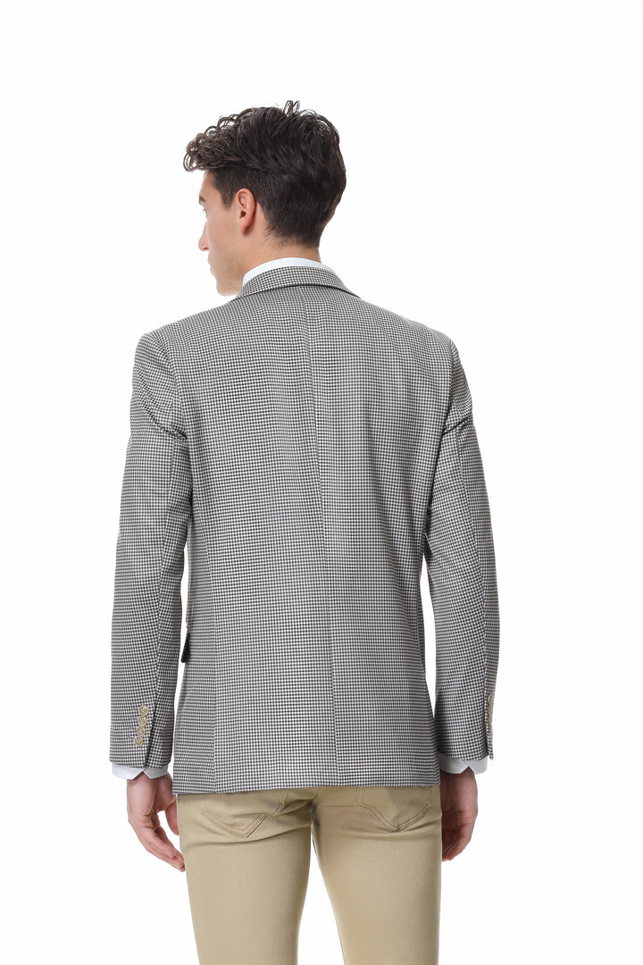 Duchamp London Check Stretch Sport Coat