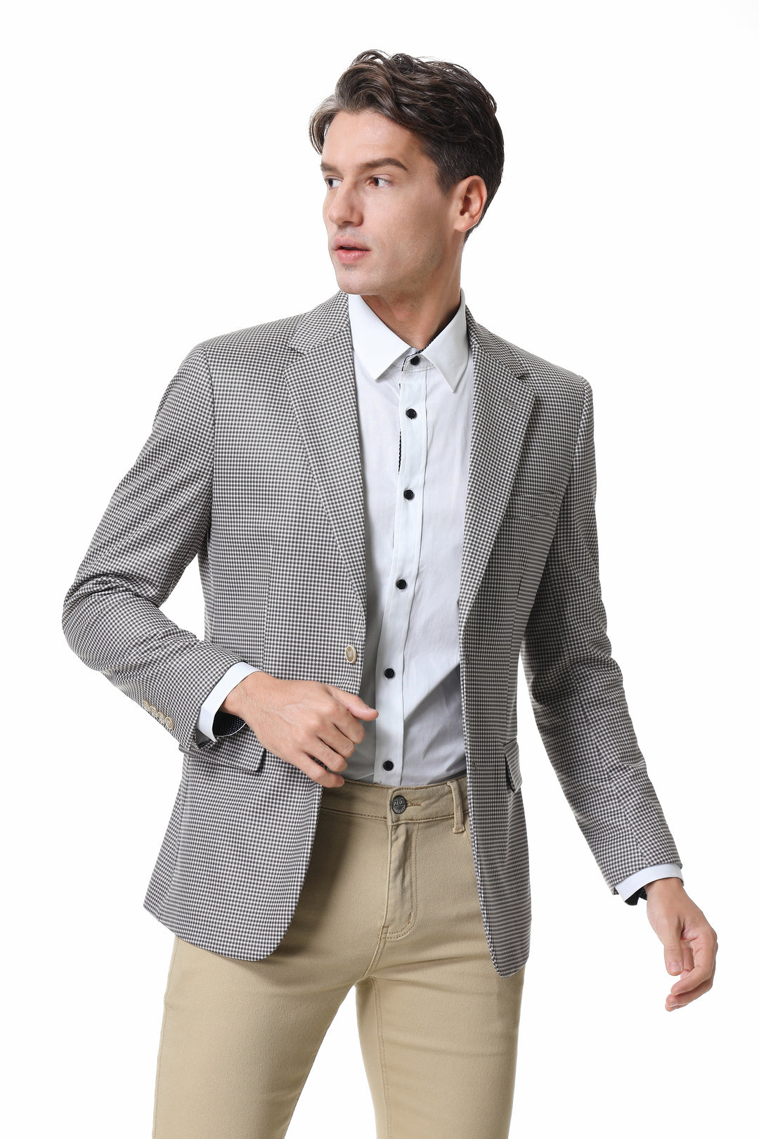 Duchamp London Check Stretch Sport Coat