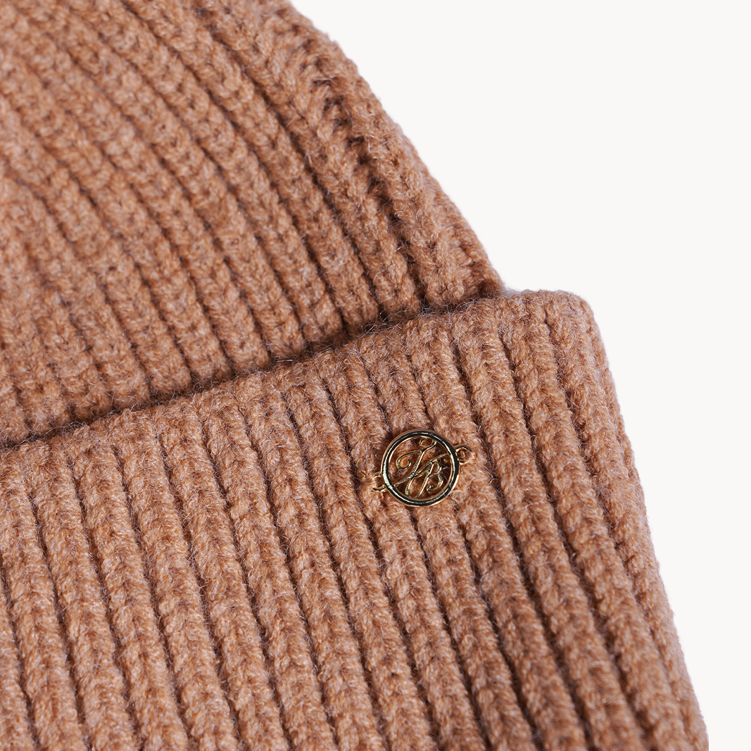 Ted Baker London Women's Camel Pom Beanie