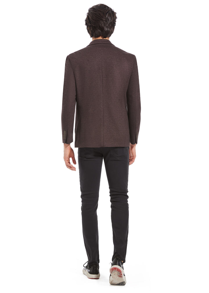 Lucky Brand Burgundy Knit Jacket