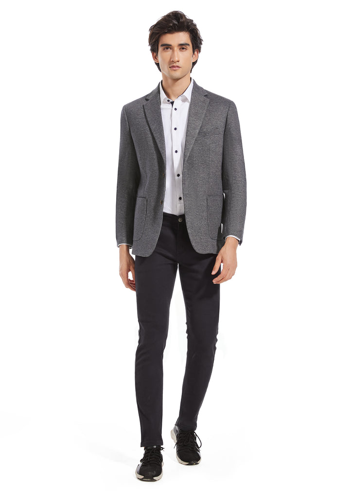 Lucky Brand Grey Knit Jacket