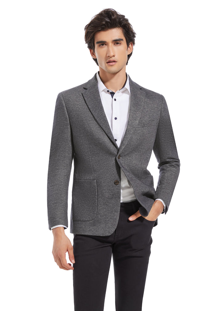 Lucky Brand Grey Knit Jacket