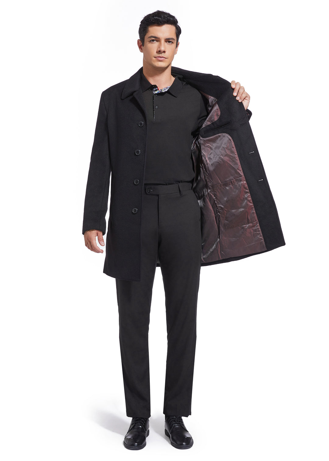 Hechter Paris Spencer Charcoal Coat