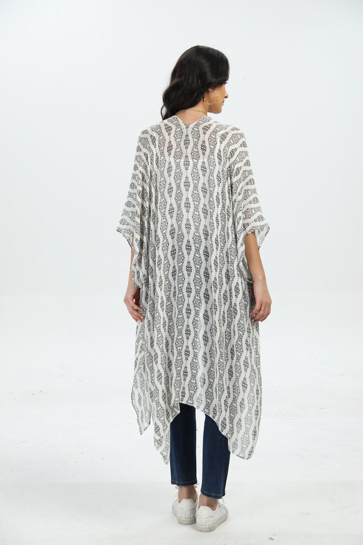 ROFFE PRINTED KIMONO