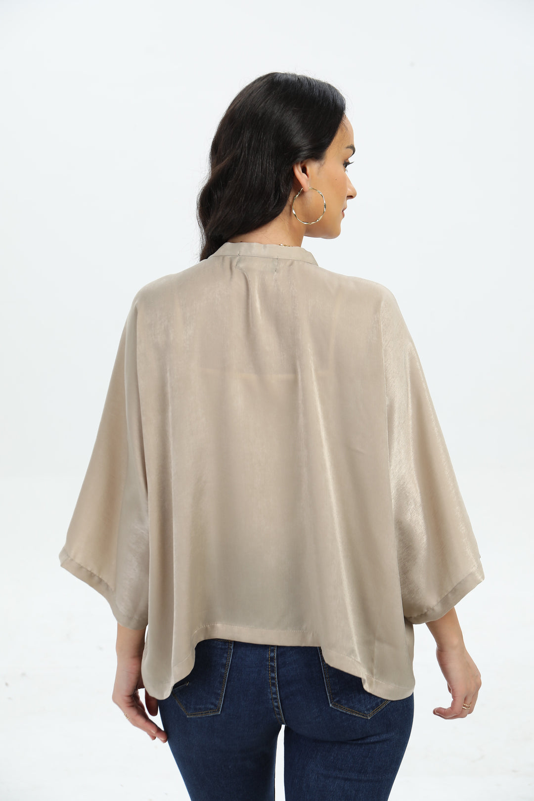 ROFFE CROPPED KIMONO