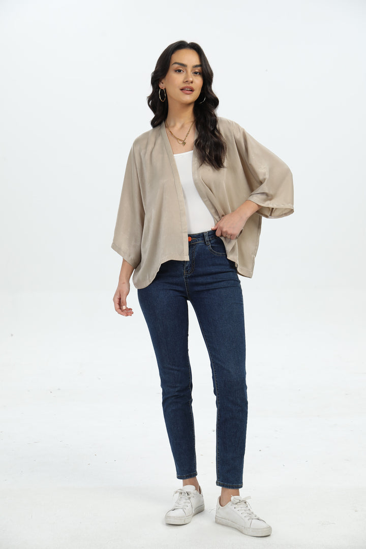ROFFE CROPPED KIMONO