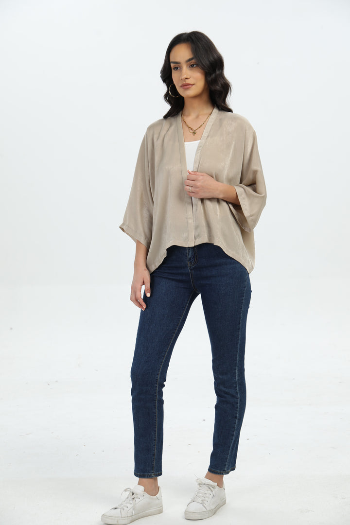 ROFFE CROPPED KIMONO