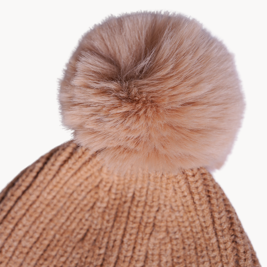 Ted Baker London Women's Camel Pom Beanie
