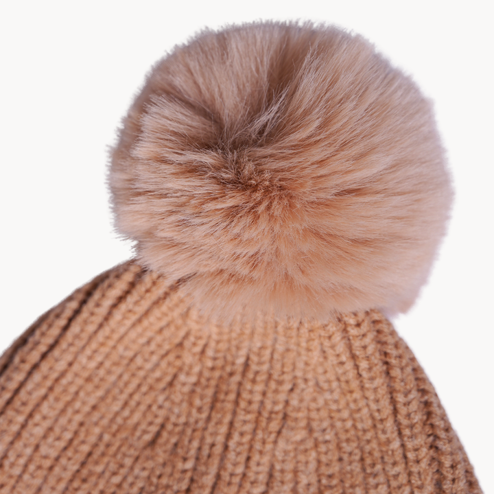 Ted Baker London Women's Camel Pom Beanie