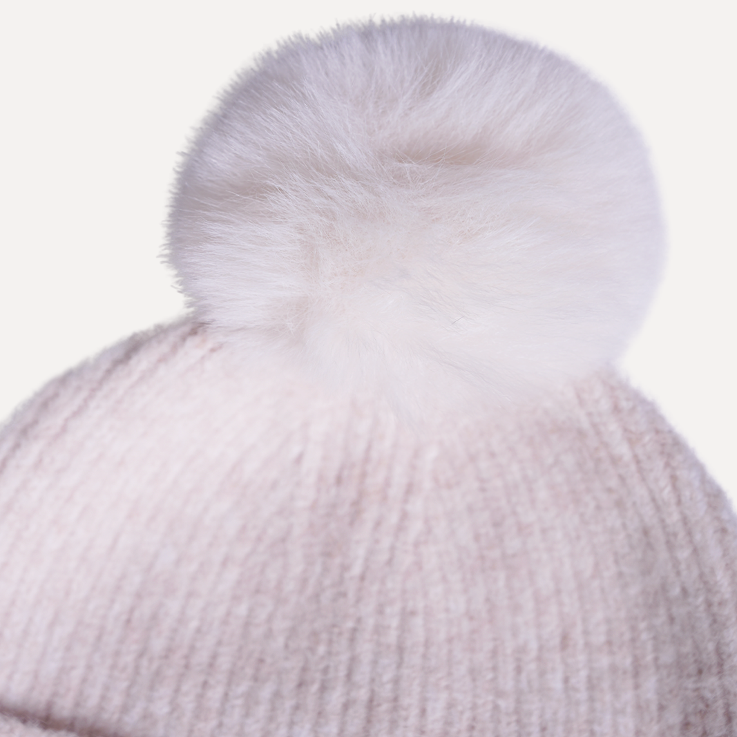 Ted Baker London Women's Ivory Beanie and Glove Set