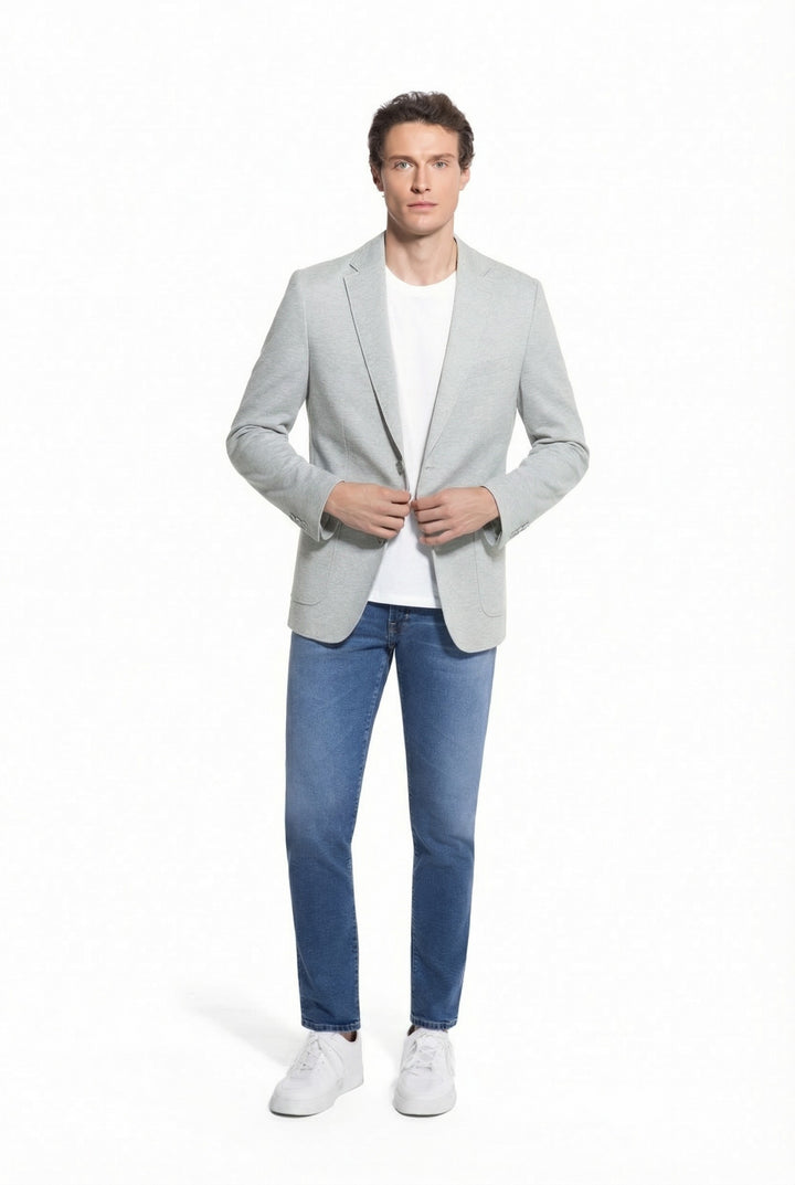 Lucky Brand Grey Heather Sport Coat