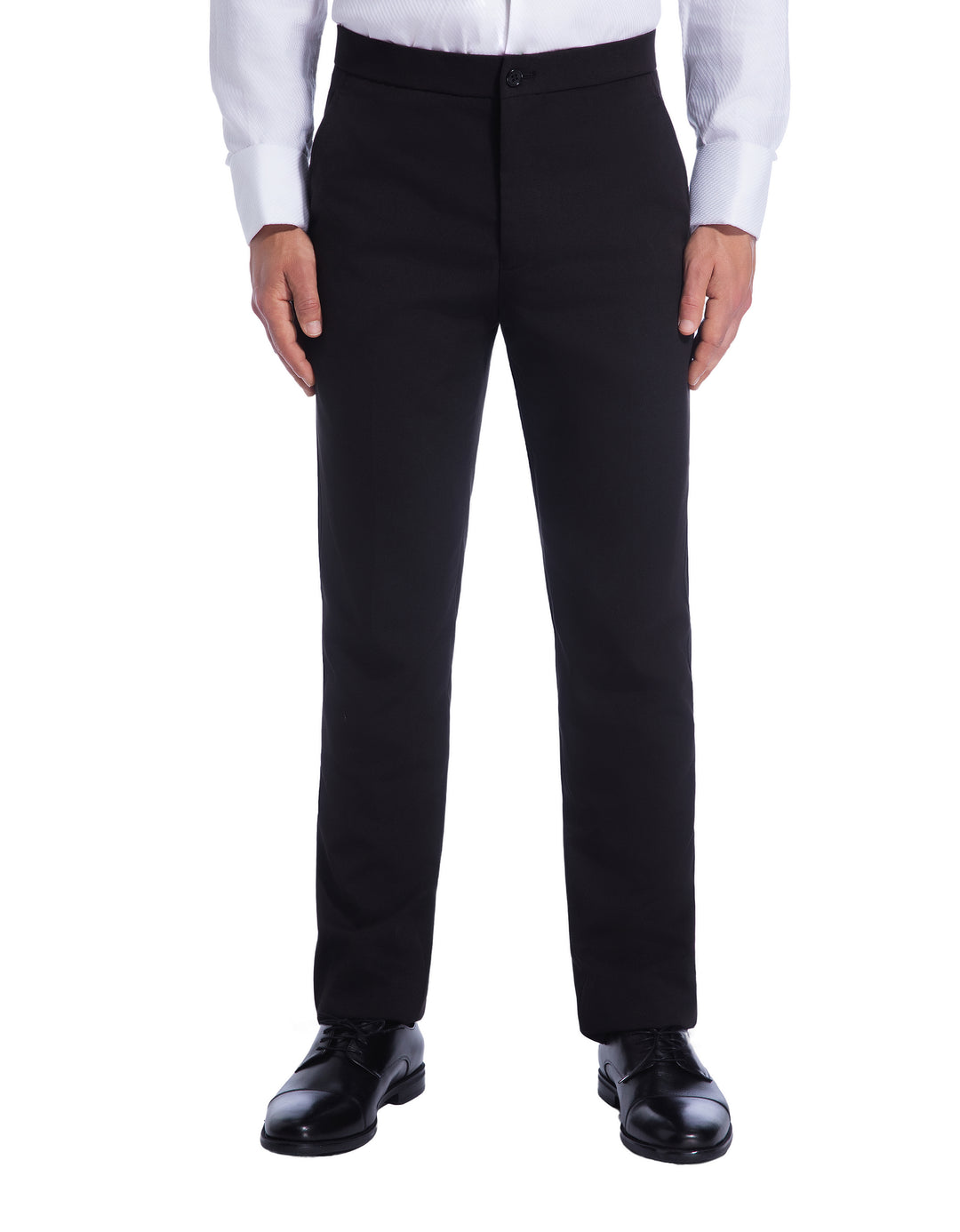 Geoffrey Beene Grey Flannel Black Tuxedo Pant Separate with Satin Stripe 44 / Black / 77% Polyester 20% Rayon 3% Spandex Geoffrey Beene Grey Flannel Black Tuxedo Pant Separate with Satin Stripe 44 / Black / 77% Polyester 20% Rayon 3% Spandex