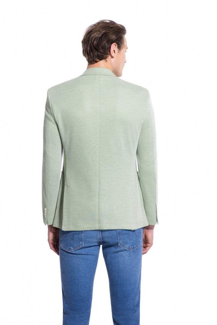 Lucky Brand Mint Pique Knit Sport Coat