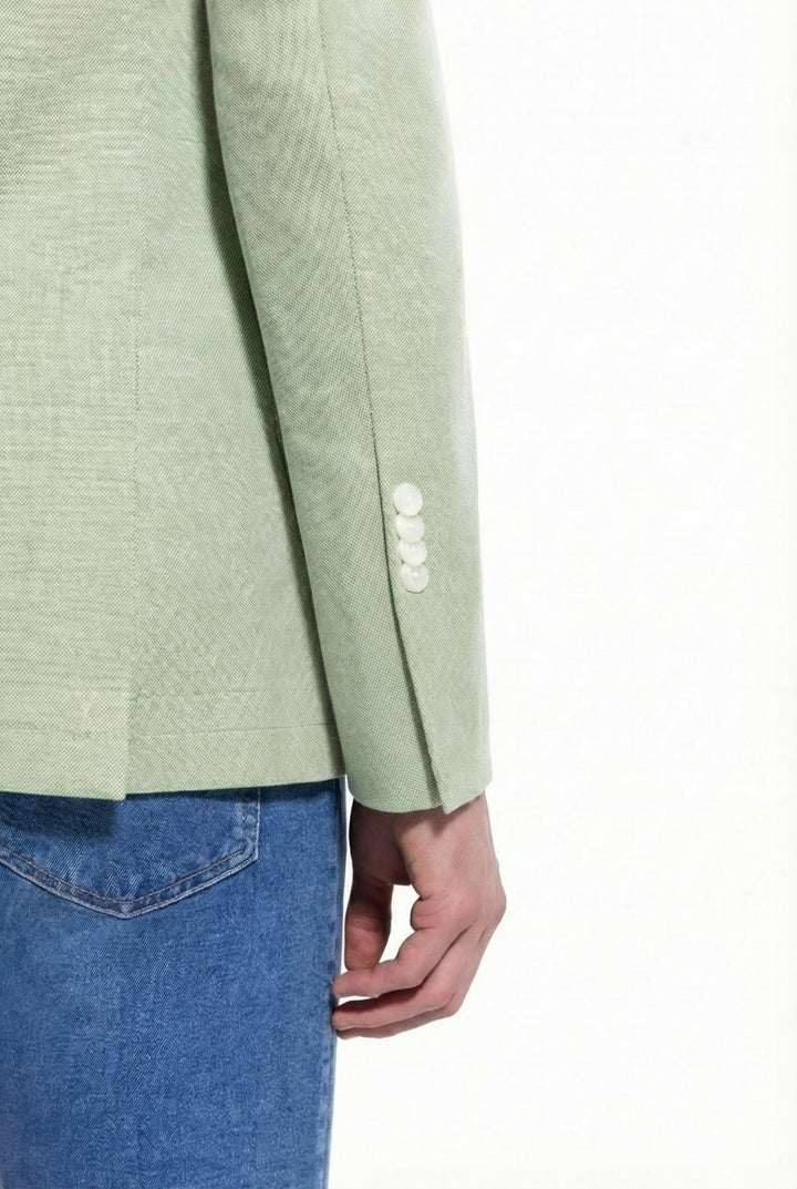 Lucky Brand Mint Pique Knit Sport Coat