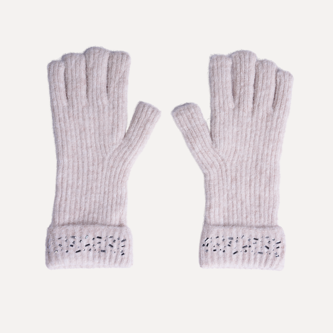 Ted Baker London Women's Ivory Beanie and Glove Set