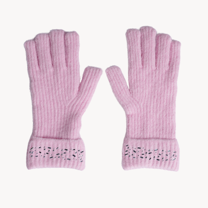 Ted Baker London Women's Pink Beanie and Glove Set