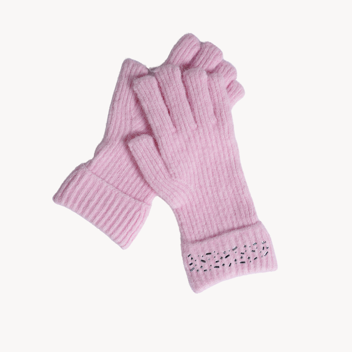 Ted Baker London Women's Pink Beanie and Glove Set