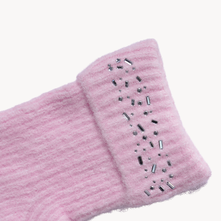 Ted Baker London Women's Pink Beanie and Glove Set