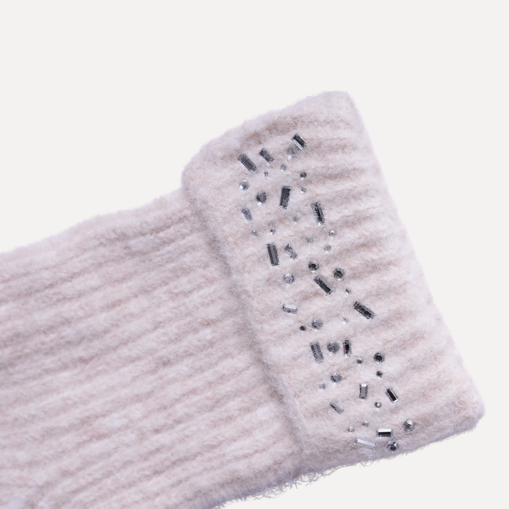 Ted Baker London Women's Ivory Beanie and Glove Set