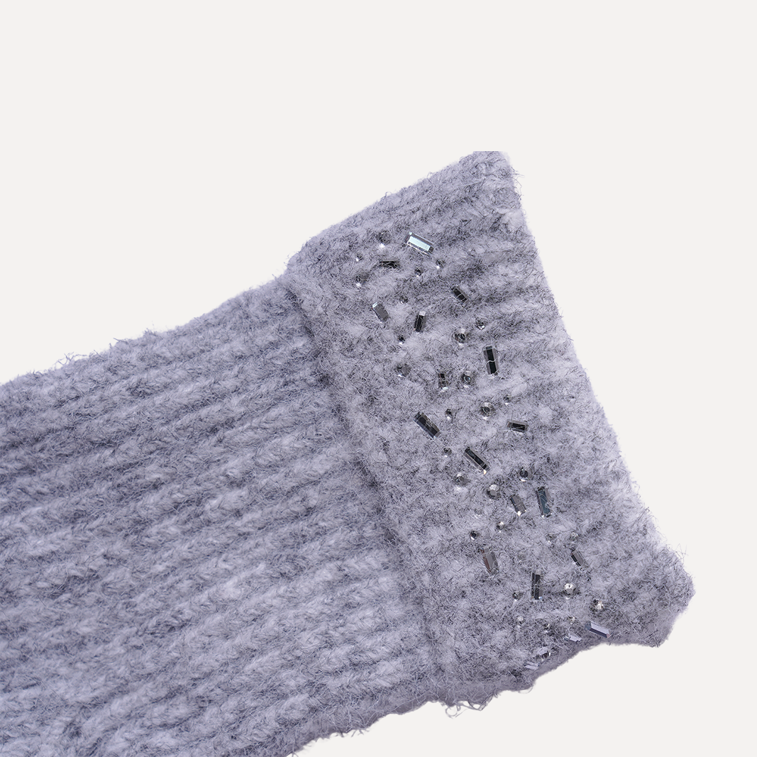 Ted Baker London Women's Silver Beanie and Glove Set