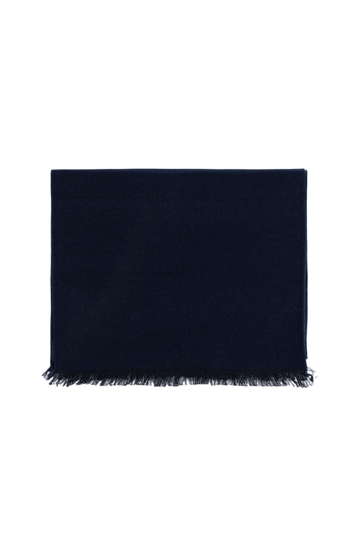 Ted Baker London 100% Silk Navy Reversible Scarf