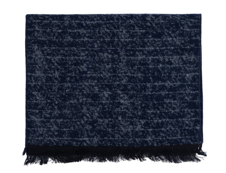 Ted Baker London Blue Stripe 100% Silk Scarf