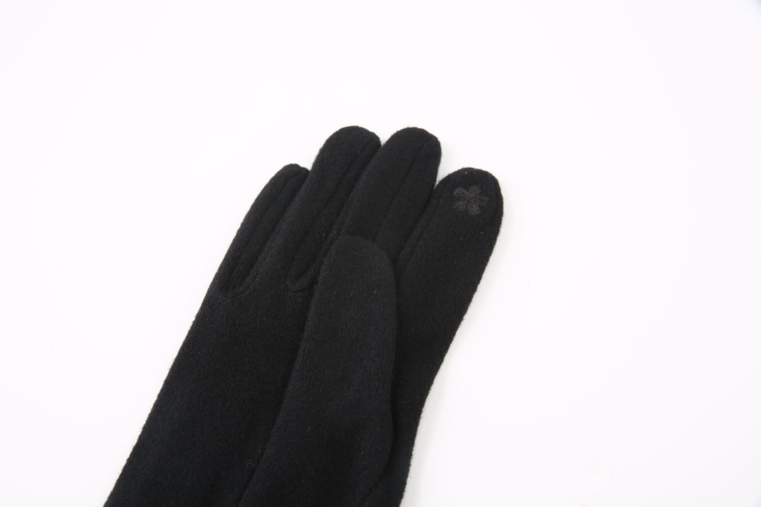 Ted Baker London Women's Embellished Black Gloves