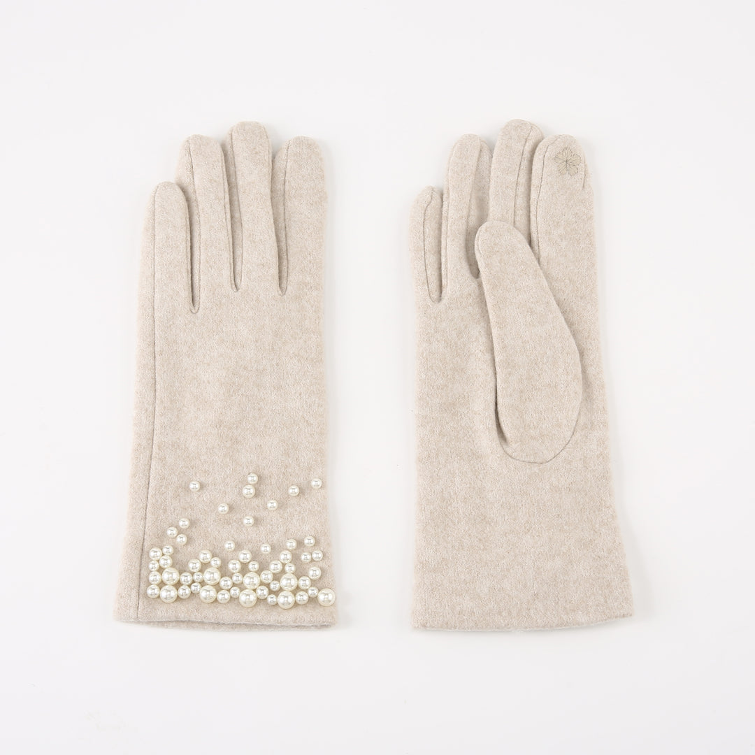 Ted Baker London Women's Embellished Ivory Gloves