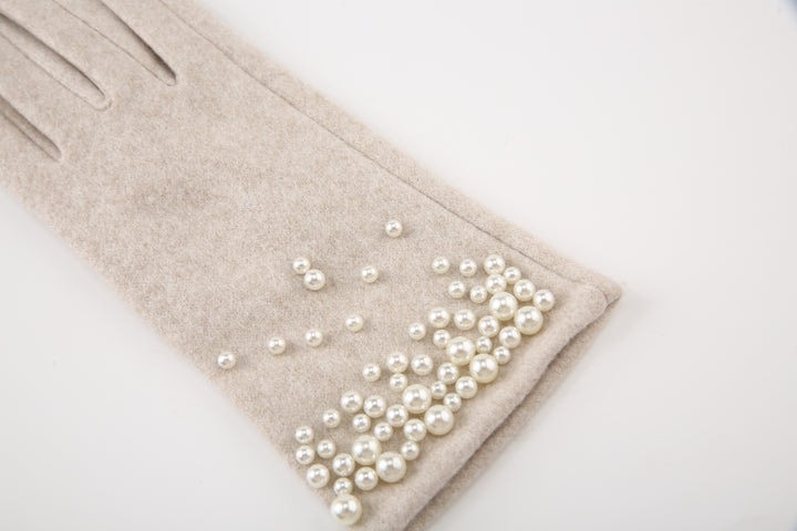 Ted Baker London Women's Embellished Ivory Gloves