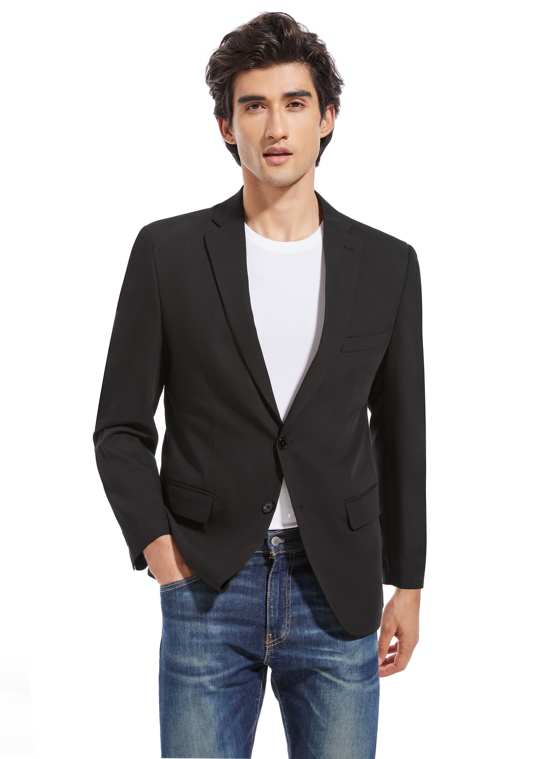 Lucky Brand Black Knit Jacket