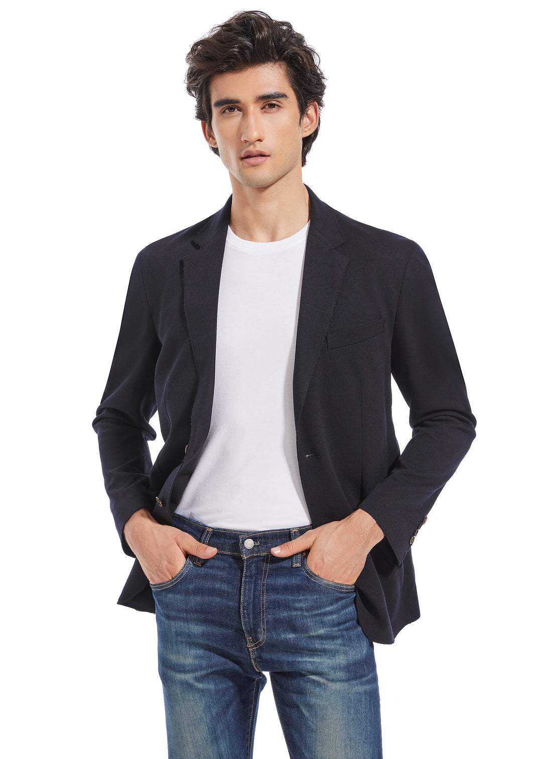 Lucky Brand Black Knit Jacket